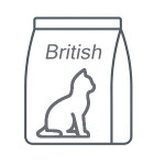 غذای خشک گربه بریتیش