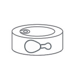 غذای تر گربه با طعم مرغ