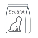 غذای خشک گربه اسکاتیش