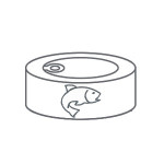 غذای تر گربه با طعم ماهی