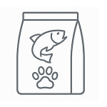 غذای خشک گربه با طعم سالمون