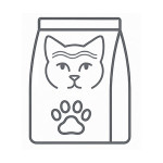 غذای خشک گربه مسن