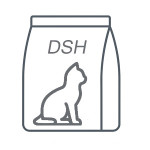 غذای خشک گربه دی اس اچ(DSH)
