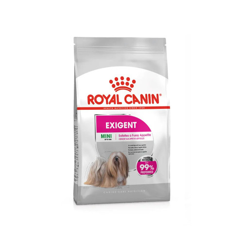 غذای خشک سگ بد غذا رویال کنین ( Mini Exigent )