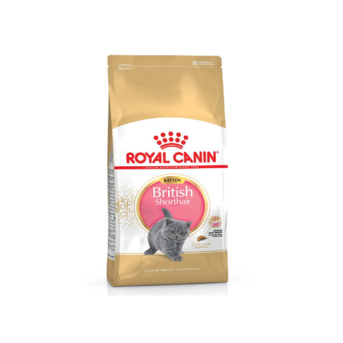 غذای خشک رویال کنین بچه‌گربه بریتیش شورت‌هیر (Royal Canin British Shorthair Kitten)