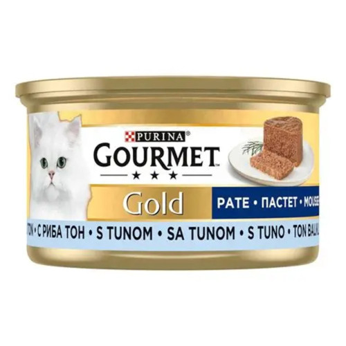 کنسرو گربه گورمت (gourmet) ماهی